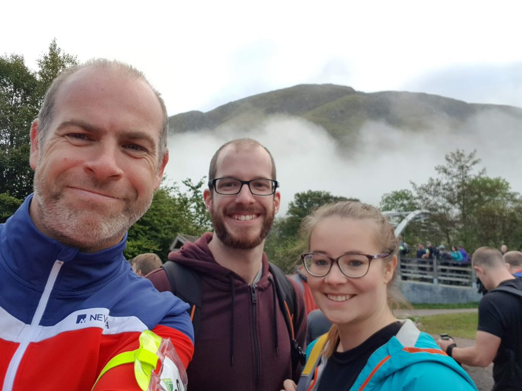 smiles before Ben Nevis